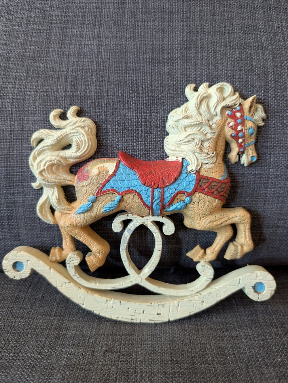 Vintage Rocking Horse Wall Decor!